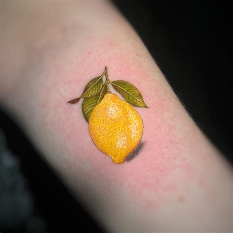 Lemon Tattoo By Me Olivia Hartranft Boston Street Tattoo Lynn Ma R Lemon Tattoo By Me Olivia Hartranft Boston Street Tattoo Lynn Ma R