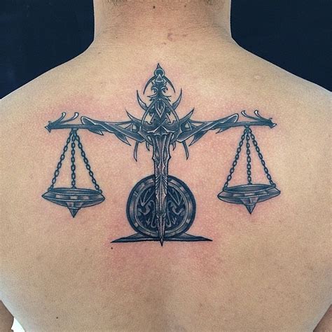 Libra Tattoos For Men Tribal Libra Tattoos For Men Tribal