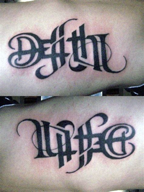 Life And Death Tattoo