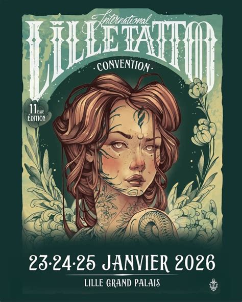 Lille Tattoo Convention 11 January 2026 France Inkppl Lille Tattoo Convention 11 January 2026 France Inkppl