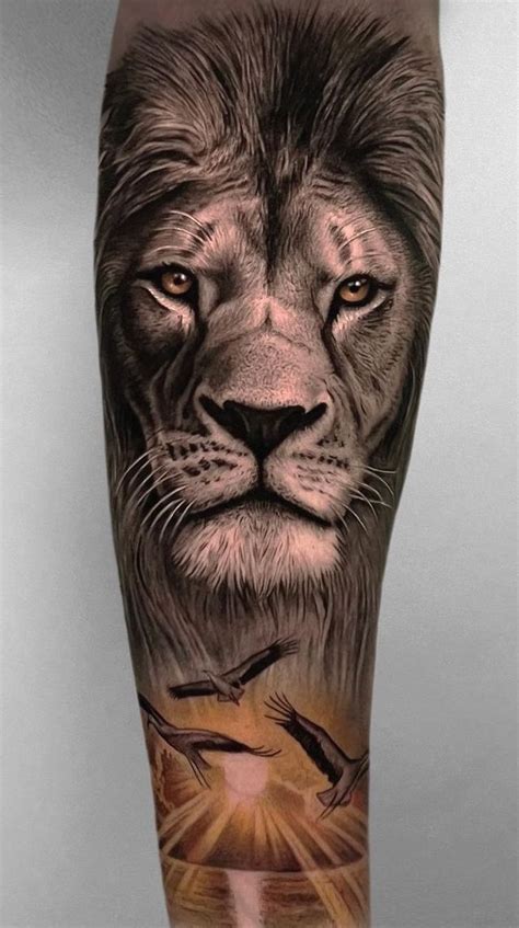 Lion Tattoo Em 2023 Tatuagens