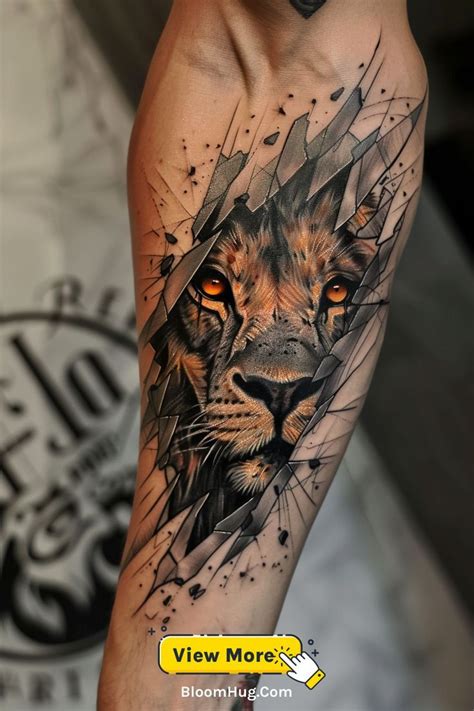 Lion Tattoo Ideas For Men Bold Fierce And Regal Designs In 2025