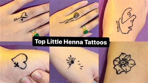 Little Henna Tattoo Designs