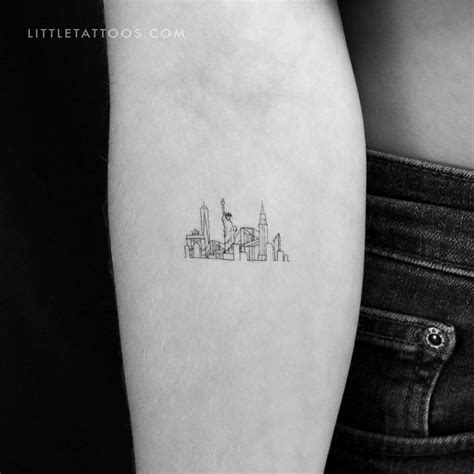 Little Nyc Temporary Tattoo Set Of 3