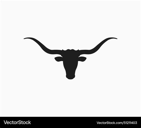 Longhorn Tattoo Vector Images Graphics For Commercial Use Vectorstock