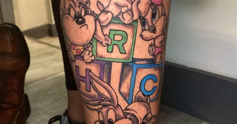 Looney Tunes Cartoon Tattoo With Color By Funk Tha World At Iron Palm Tattoos In Atlanta A Young Tasmanian Devil Tweedy Bird Bugs Bunny And Lola Bunny Iron Palm Artist Get Requests Looney Tunes Cartoon Tattoo With Color By Funk Tha World At Iron Palm Tattoos In Atlanta A Young Tasmanian Devil Tweedy Bird Bugs Bunny And Lola Bunny Iron Palm Artist Get Requests