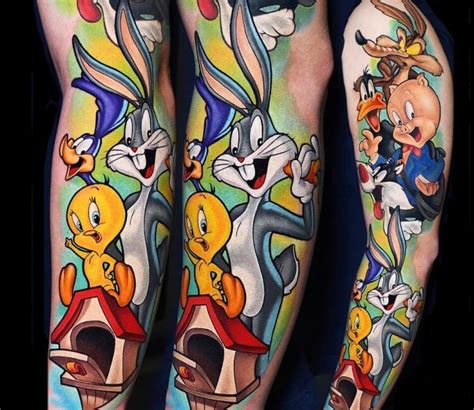 Looney Tunes Tattoo