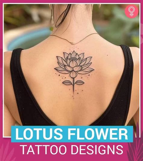 Lotus Flower Tattoo Designs