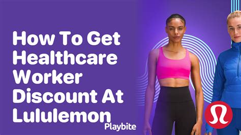 Lululemon Healthcare Worker Discount