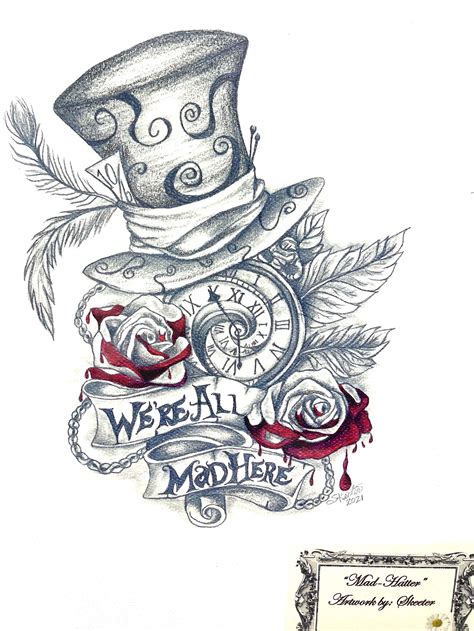 Mad Hatter Tattoo