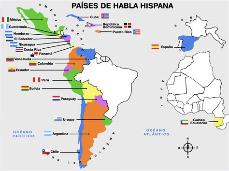 Discover the Map of Spanish Speaking Countries: An Ultimate Guide