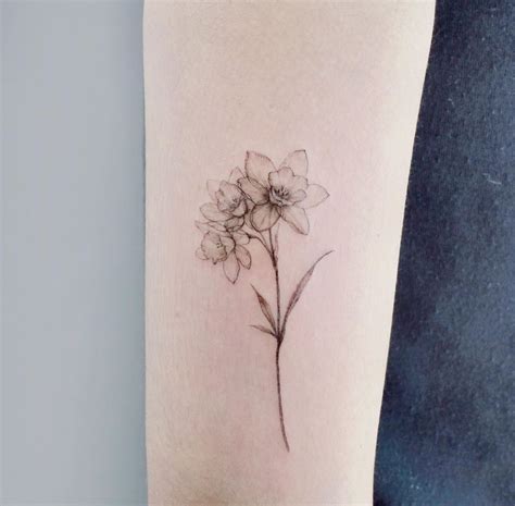 March And May Birth Flower Tattoo At Laura Stanley Blog