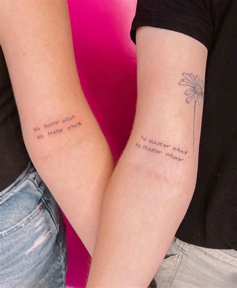 Matching Bestie Tattoos