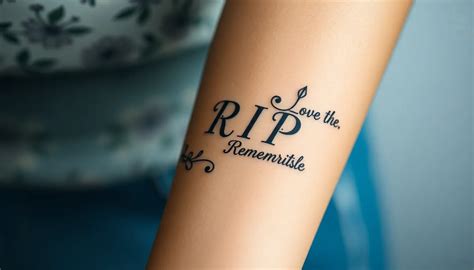 Meaningful Rip Tattoo Ideas To Honor Loved Ones