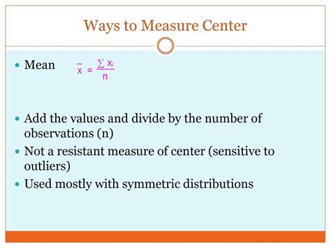Unlock the Power of Measure of Center in Data Analysis