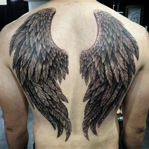 Mens Tattoo Wings Printable Calendars At A Glance