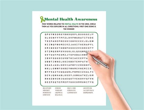 Mental Health Awareness Month Activities