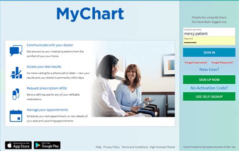 Mercy Health Mychart Login