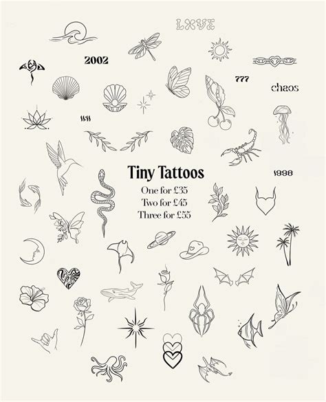 Mini Tattoos