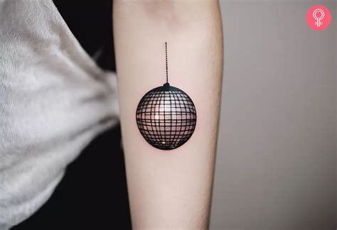 Minimalist Disco Ball Tattoo Bronctattooaus Com Minimalist Disco Ball Tattoo Bronctattooaus Com