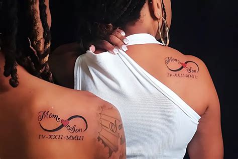 Mom And Son Tattoo Designs