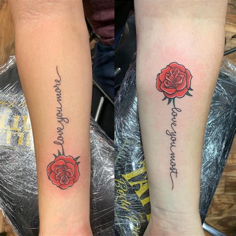 Mom Son Matching Tattoos