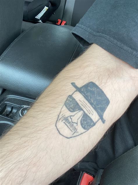 My Heisenberg Tattoo What Do You Guys Think R Breakingbad