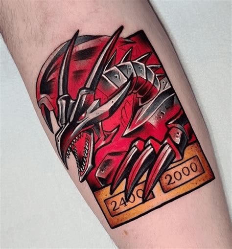 My Red Eyes Black Dragon Tattoo R Yugioh
