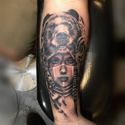 Native American Headdress Tattoo Tumblr Native Tattoo Etsy New