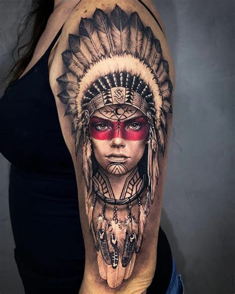Native American Indian Tattoo Designs Bpjn