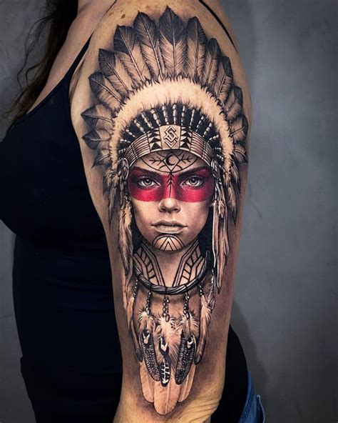 Native American Indian Tattoo Designs For Woman Tattoomenu