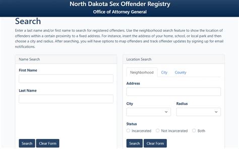 Nd Sex Offender Reg