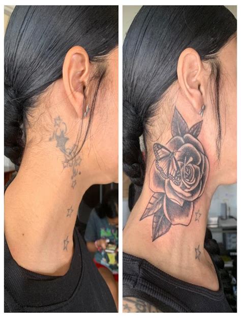 Neck Tattoos Cover Up Neck Tattoos Cover Up