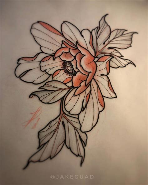 Neo Traditional Peony Flower Tattoo Art In 2025 Peony Flower Tattoos Neo Traditional Peony Flower Tattoo Art In 2025 Peony Flower Tattoos