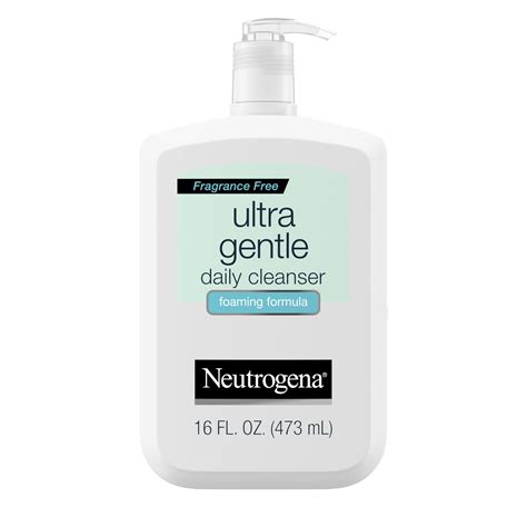 Neutrogena Ultra Gentle Hypoallergenic Oil Free Foaming Daily Facial