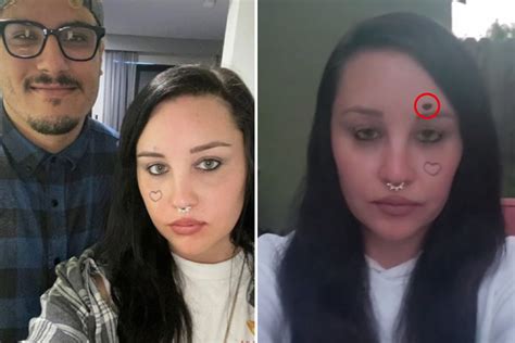 Newly Engaged Amanda Bynes Fans Believe She Has A Second Face Tattoo Newly Engaged Amanda Bynes Fans Believe She Has A Second Face Tattoo