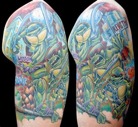 Ninja Turtle Tattoo By James Dean Tattoonow Ninja Turtle Tattoo By James Dean Tattoonow