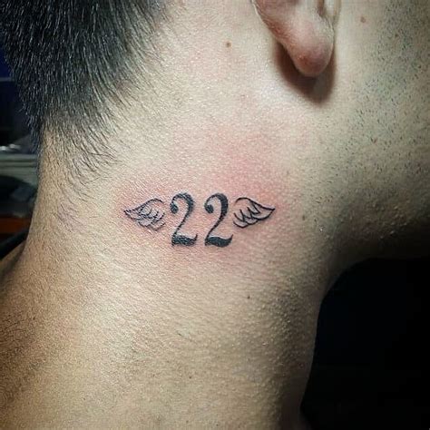 Number 22 Tattoo Designs