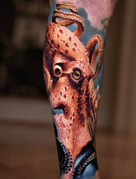 Octopus Arm Tattoo Design Octopus Arm Tattoo Design