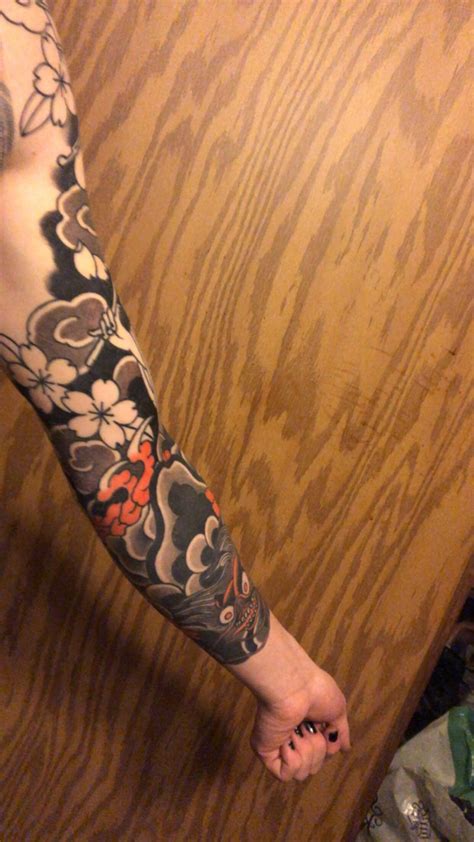 Omukade Geisha Progress By Victron Tattoos Florence Alabama R Irezumi