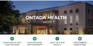 Ontada Health Patient Portal