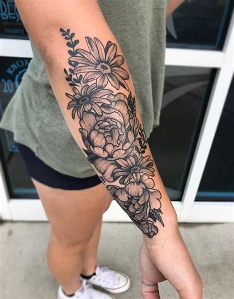 Outer Forearm Tattoos For Women