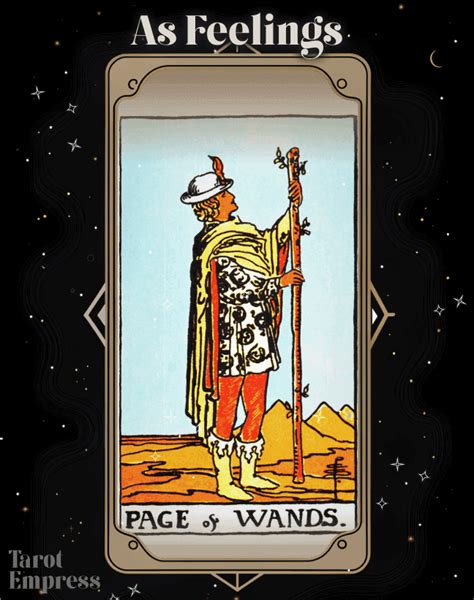 Uncover the Page of Wands Feelings: Your Guide to Intuition and Enthusiasm