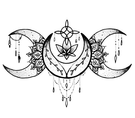 Pat Fish Triple Moon Goddess Tattoo Design Triplemoongoddess Tattoodesign A Fine Celtic Version Of The Triplemoonpattern Symbolic Of The Instagram Pat Fish Triple Moon Goddess Tattoo Design Triplemoongoddess Tattoodesign A Fine Celtic Version Of The Triplemoonpattern Symbolic Of The Instagram