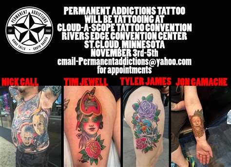 Permanent Addictions Tattoo Permanent Addictions Tattoo Sioux Falls Sd