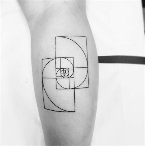 Phi The Golden Ratio Gracias Chisler For Trust In Me To Create Your First Tattoo Done At Equilattera Equilattera