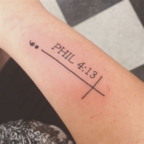 Philippians 4 13 Tattoos