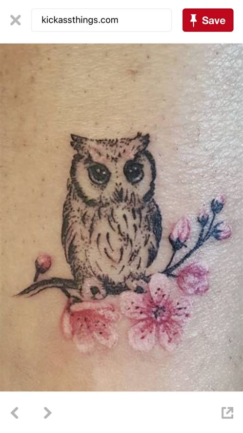 Pin By Alexsis Chavez On Medium Tattoos Owl Tattoo Design Cute Owl