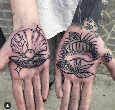 Pin By Alvin Burton On Boredpanda Palm Tattoos Hand Palm Tattoos