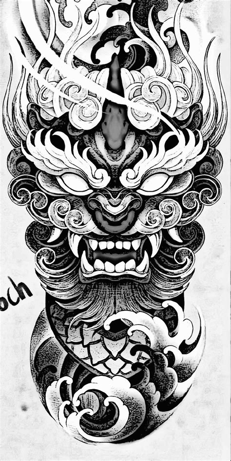 Pin By Amerson Evangelista On Tats Foo Dog Tattoo Design Foo Dog